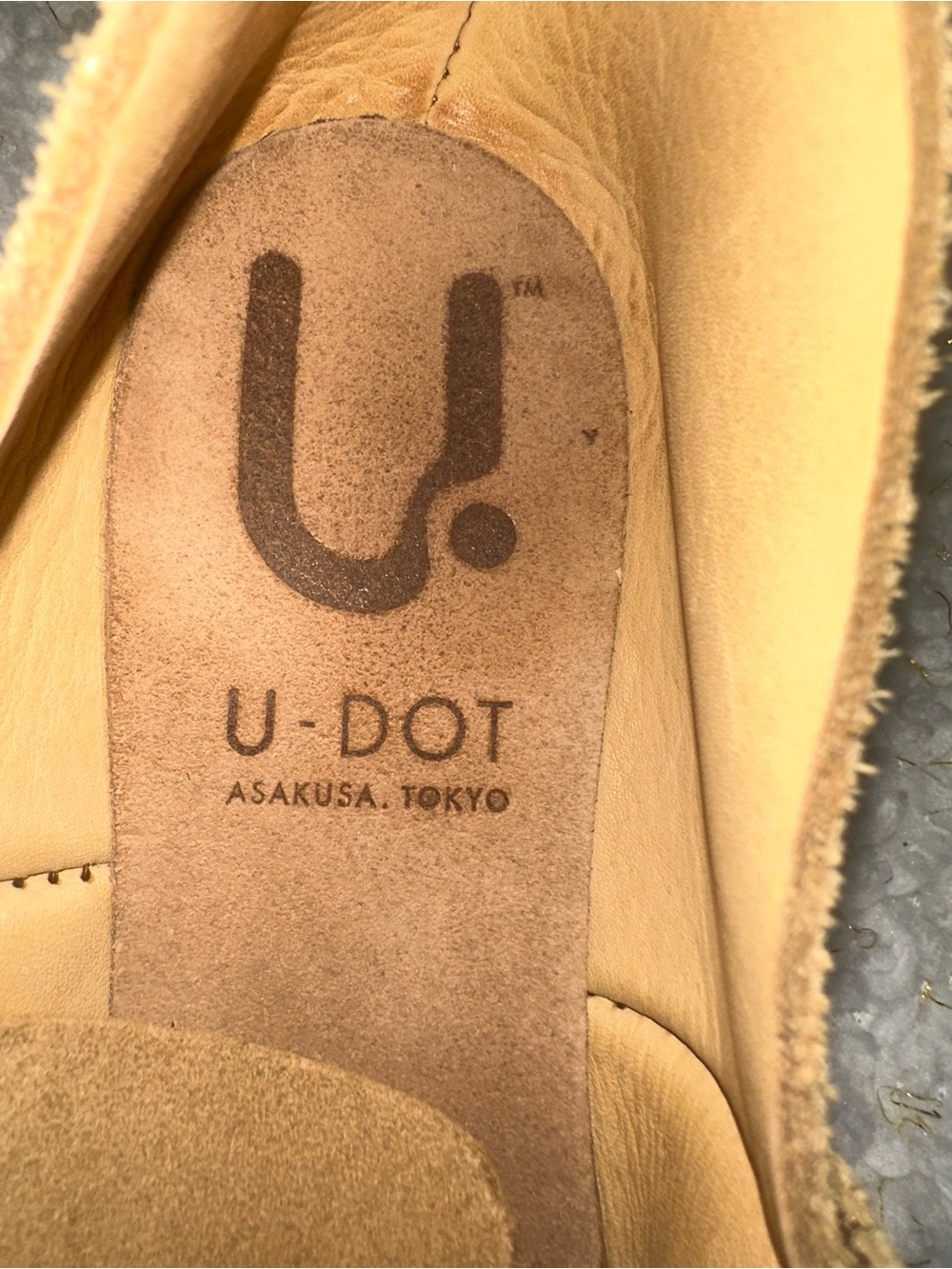 U - DOT JAPANESE Tan Suede Tassel Loafers - Picture 3 of 8